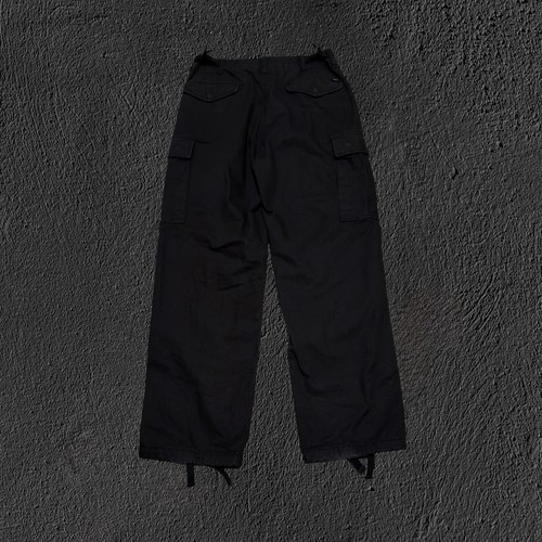 Stussy black ripstop surplus cargo pants - Gem