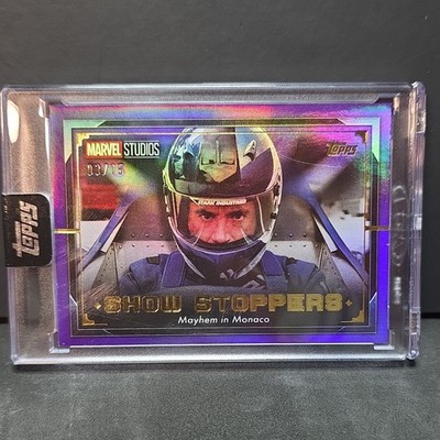 2025 Topps Marvel The Collector Iron Man 2 Show Stoppers Mayhem in Monaco /15