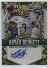 2015 Panini Prizm Collegiate Draft Picks Camo /199 Bryan Bennett #116 Auto 0jd0