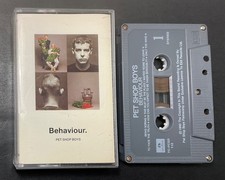 Behaviour. by Pet Shop Boys 1990 EMI Records Cassette EX