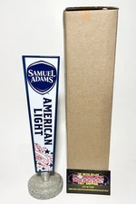 Samuel Sam Adams American Light Logo Beer Tap Handle 13” Tall Brand New In Box!