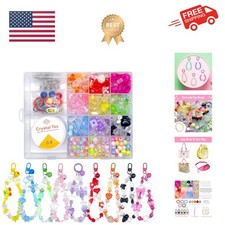 750 PCS Assorted Acrylic Beads - Pastel, Star, Butterfly for Bracelets Making...