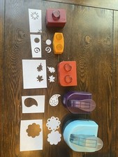 Creative Memories Paper Punch Lot Six Piece Scrapbooking