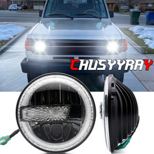 For 1970-1991 Mitsubishi Montero 7 Inch Led Headlights Round High Low Beam Drl For 1970-1991 Mitsubishi Montero 7 Inch Led Headlights Round High Low Beam Drl