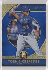 2017 Panini Chronicles Gold Standard Blue 4/79 Yoenis Cespedes #22 0m8