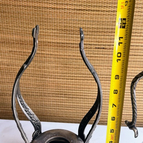 Stunning Vintage Art Nouveau Silver Plate & Glass tilting Coffee Carafe W Stand - Picture 24 of 24