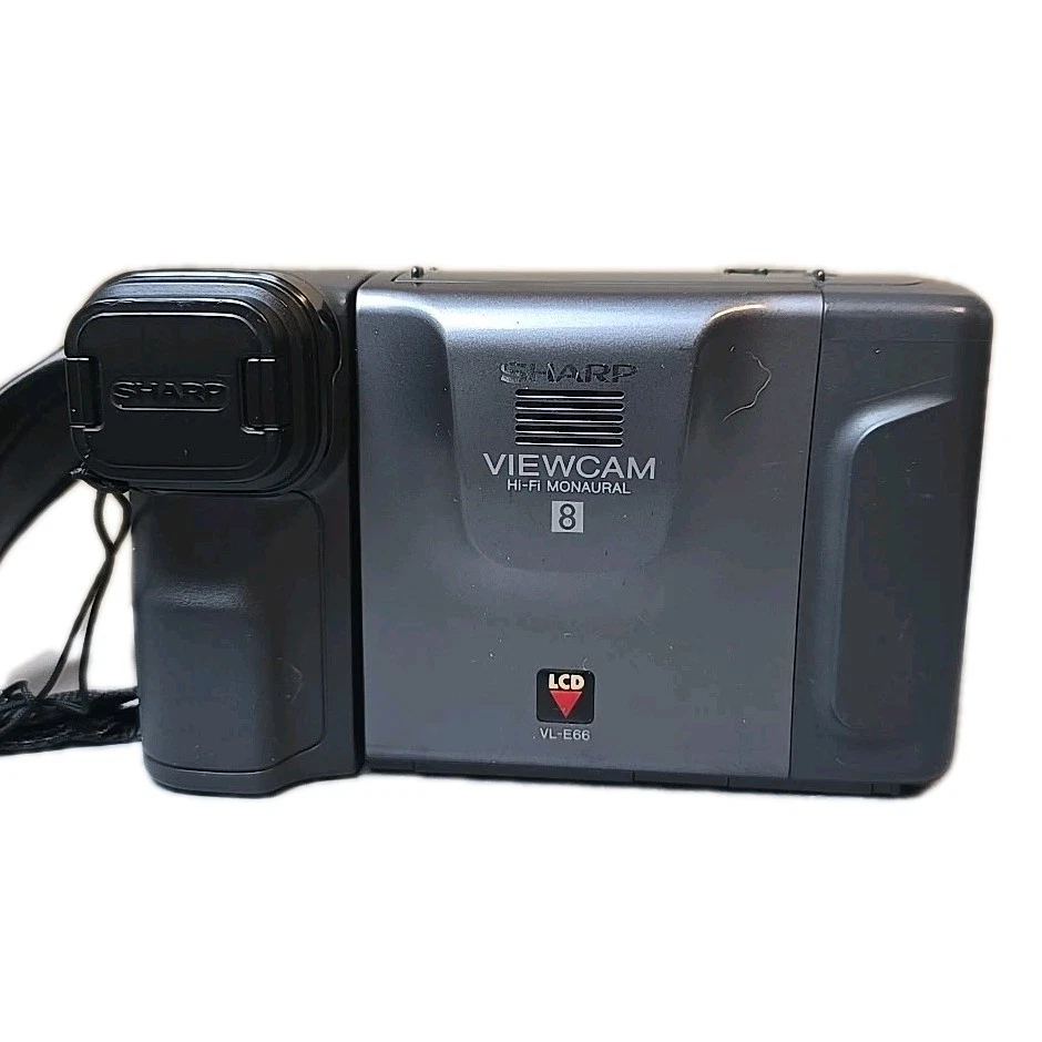 Sharp VL-E66U 8mm Viewcam Camcorder Hi-Fi w/ 2 Batteries, Charger,  User Manual  - Image 2 of 4