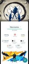 Pok mon G0 - Shiny Necrozma Special Background Go Fest 2026 Trinket lucky