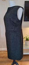 *Marks and Spencer* M & S Dark Grey Charcoal Shift Office Dress Plus Size 20