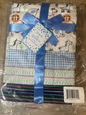  NIB Zack  Zoey Baby Infant Receiving Blankets 24"x26" Pink Flannel Set Of 4
