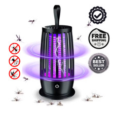 Mosquito Killer Lamp Electric/Rechargeable Zapper Bug Fly Insect Trap UV Light