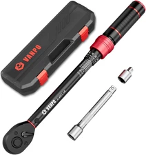 3/8-Inch Drive Click Torque Wrench, 5-45 Ft-Lb/6.8-61Nm, ±3% Accuracy, Dual-Dire