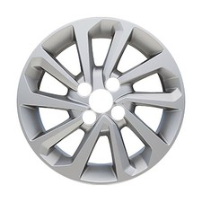 15x5.5 10 Spoke Refurbished Aluminum Wheel Painted Bright Silver 560-70922