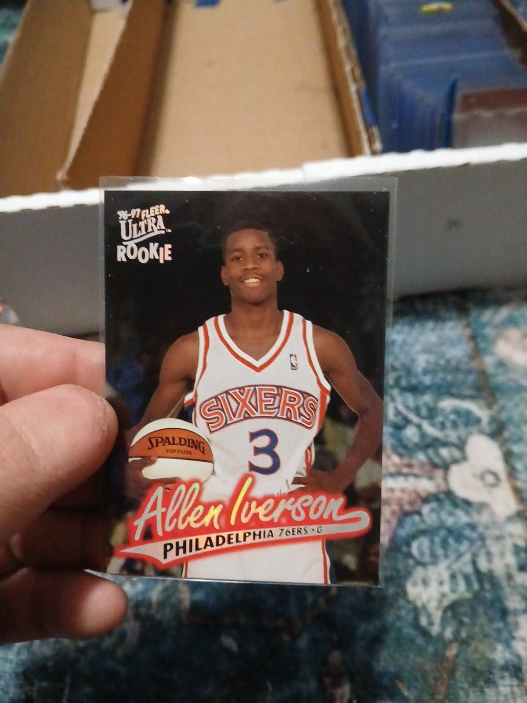 1996-97 Fleer Ultra - Allen Iverson #82 (RC)