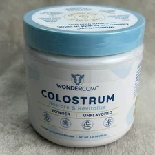 Unflavored Gut Health & Muscle Recovery Powder Wondercow 4.25 Oz