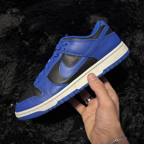 Nike Dunk Low Retro Hyper Cobalt DD1391-001 Size 9 Mens Sneakers Blue Black