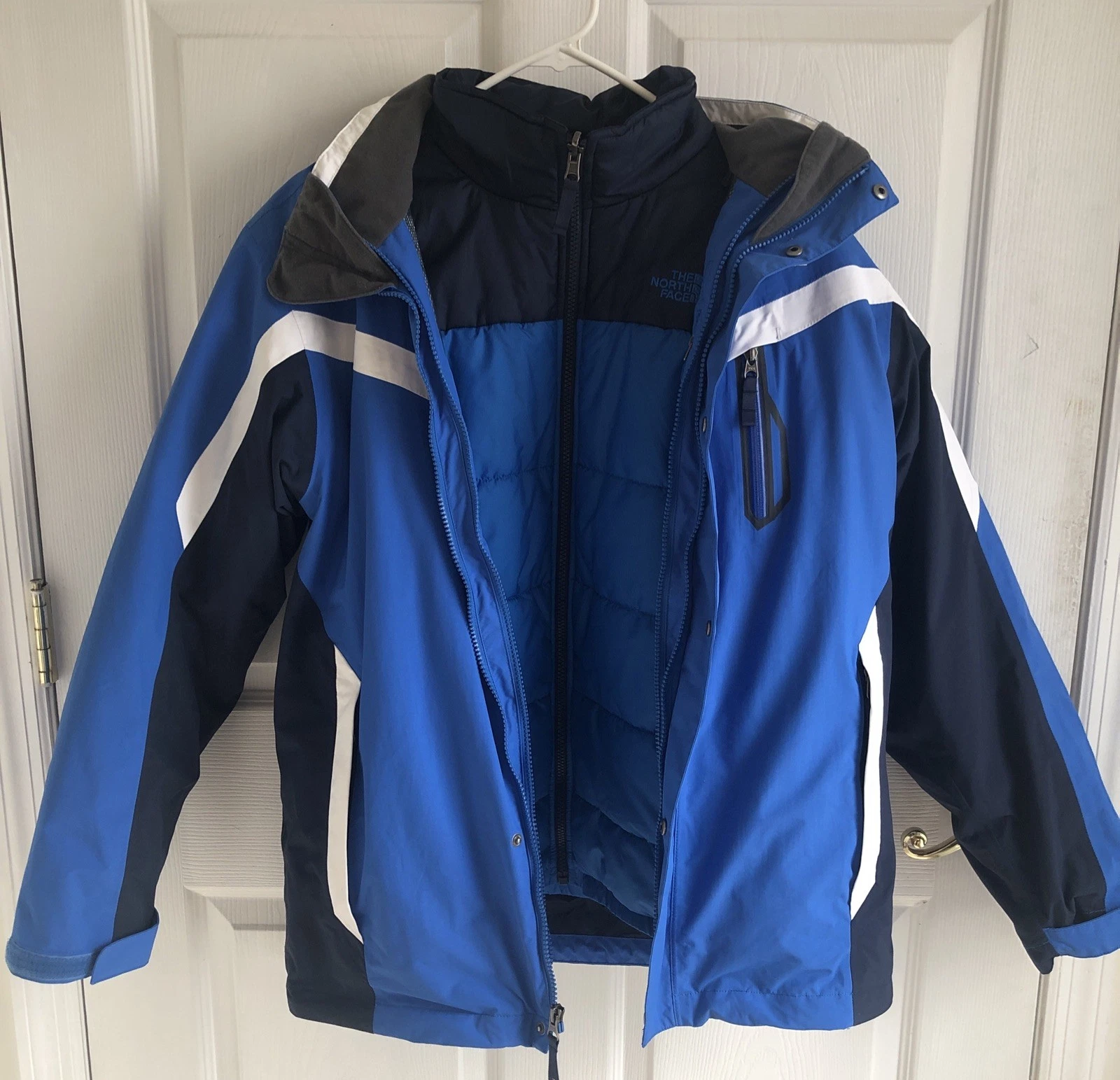 The North Face Jackets 3 in 1 HyVent OUTER rain AND INNER PUFFER boys or girls
