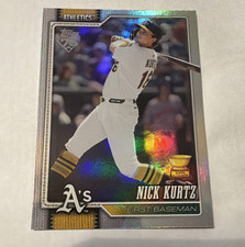Topps 2026 Series 1 Rainbow Foil Nick Kurtz Rookie #97 Oakland Athletics
