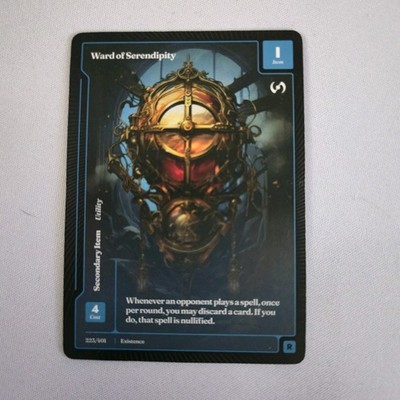 Wonders of the First 2025 - PAPER RARE - Ward Of Serendipity 223/401 TCG
