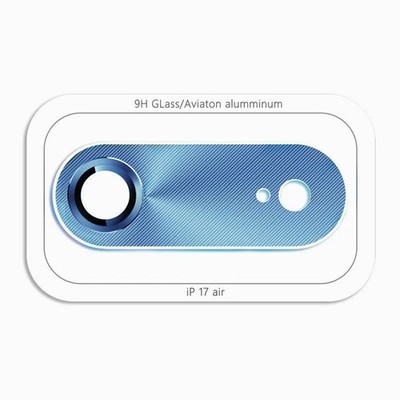 Rück Kamera Glas Schutz kompatibel mit iPhone 17 Air Sky Blue