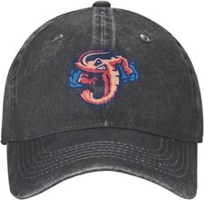 Jacksonville Jumbo Shrimp Adjustable Personalized printed unisex baseball cap