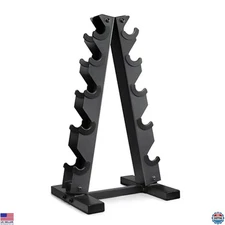 CAP Barbell A-Frame Dumbbell Weight Rack - Vibrant Color Series for Organization