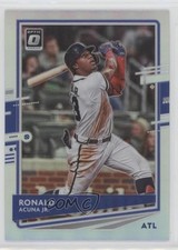 2020 Panini Donruss Optic Holo Prizm Ronald Acuna Jr #169 3b3