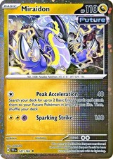 MIRAIDON (COSMOS HOLO) 121/162 NM POKEMON