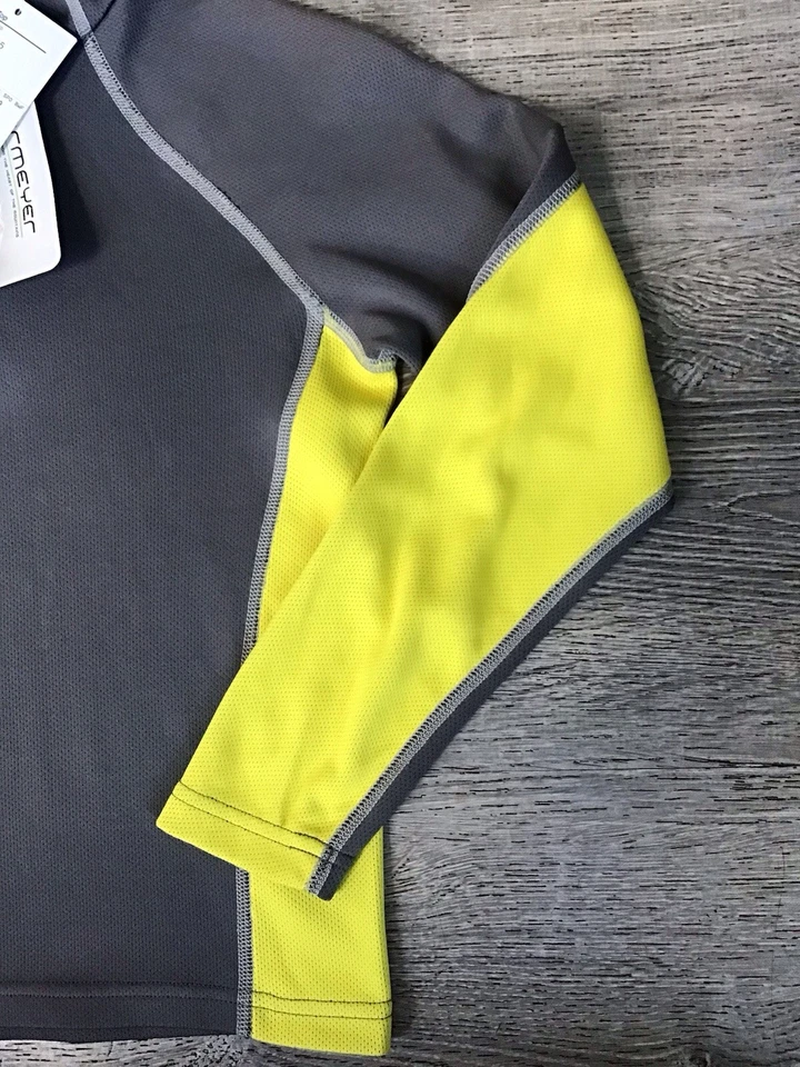 OBERMEYER Juvenil S Flex Cuarto Cremallera 1/4 TOP Jóvenes Niños Nuevo con Etiquetas Manga Larga Gris Nuevo Foto 2 de 4