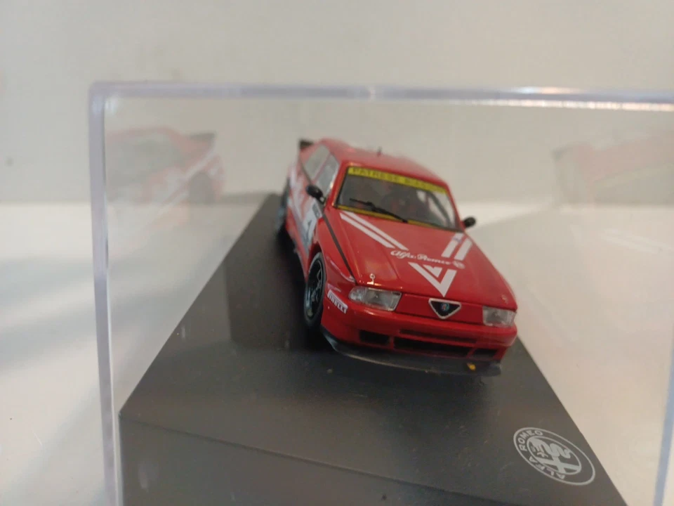 217 1/43 Alfa Romeo 75 Turbo IMSA Giro D'italia 1988 Centauria Altaya Panini Ixo - Immagine 3 di 4