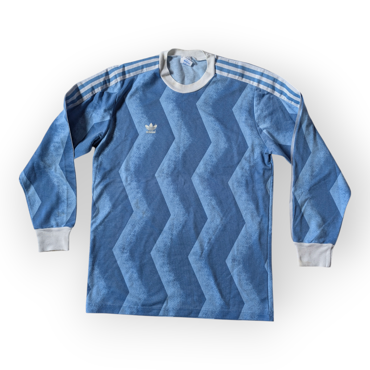 Adidas IRAQ Blue Shirt Jersey Size S/M Template Soccer Football