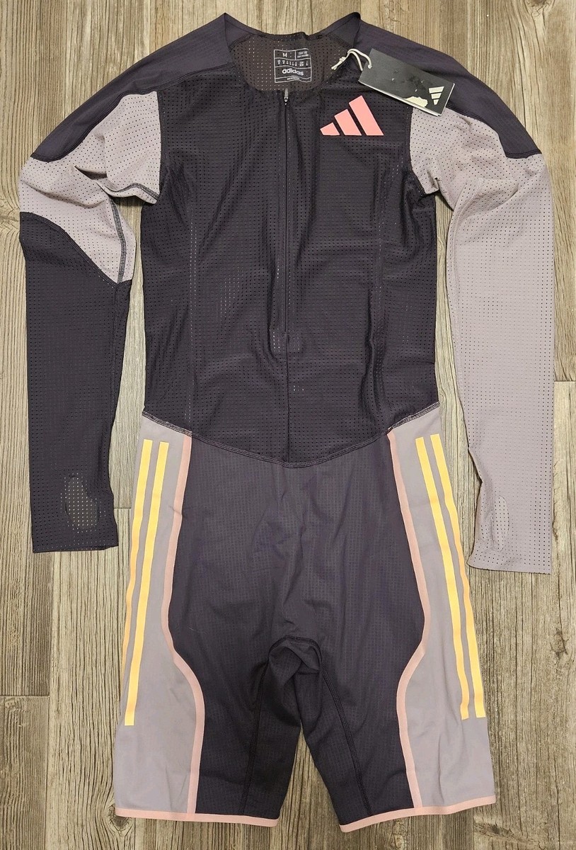 Adidas Pro Elite Team Promo LS Speedsuit 2024 Mens Small Purple