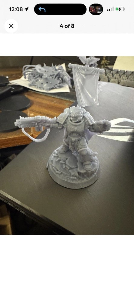 Captain Centos alt art, with helm compatible with Warhammer 40 K read ...