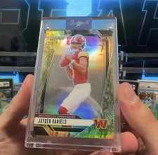 JAYDEN DANIELS 2024 Panini Prizm 347 Forest Camo RC 3/15🔥