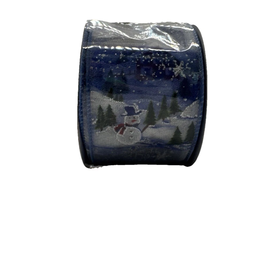 Roll of Berwick Home For Holidays Wired Specality Ribbon 2-1/2" x 10YDS - Image 4 of 4