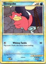 Slowpoke Common HeartGold SoulSilver 81/123 MP