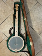 Deering Goodtime 5 String Open Back Americana Banjo w Superior Leather Hard Case