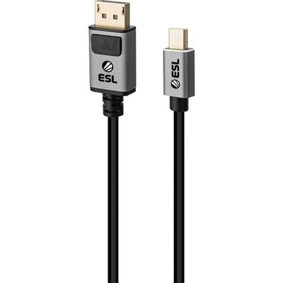 ESL Gaming DP auf Mini DisplayPort 1.4 Kabel 3m 8K 60Hz 4K 120Hz High Speed Displ