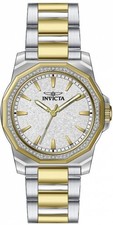 Invicta Speedway Quartz Crystal Silver Dial Ladies Watch 49129