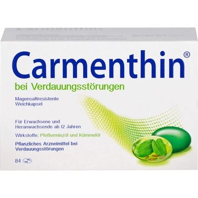 CARMENTHIN bei Verdauungsstörungen msr.Weichkaps. 84 St PZN 10327624