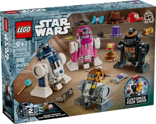 LEGO 75392 Star Wars Creative Play Droid Builds Only - NO MINIFIGURE NO BOX