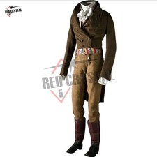 New Nineteen Century brown British Regency wool men's tailcoat