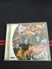 NFL QB Club 2001 (Sega Dreamcast, 2000) Tested And Working!