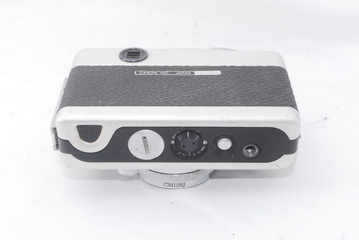 7961) Canon demi EE17 Rangefinder Film Camera SH 30mm F1.7 Lens