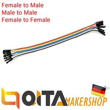 Jumper Kabel 20cm 10 Pin MM MF FF Wire Buchse Stecker Breadboard Male Female