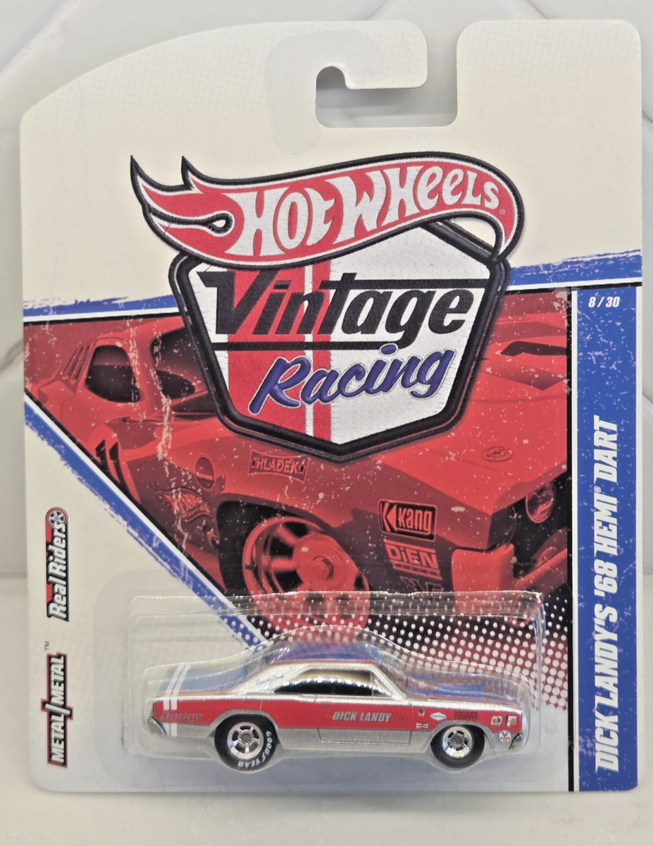 Hot Wheels Vintage Racing Premium Dick Landy's 1968 Hemi Dart Real