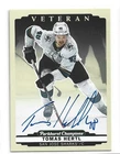 22-23 UD Parkhurst Champions Autograph Tomas Hertl #117