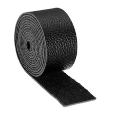 Leather Craft Belt Blanks, 51" x 0.8" 1.5mm Thickness 1-3 Oz, Black