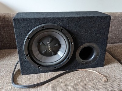 Kenwood KFC-W112S/W1012 Auto-Subwoofer passiv 800 W Chassis Eigenbau Bassreflex