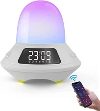 White Noise Machine for Baby Kids Adults Sleeping, Noise Machine with Night Ligh